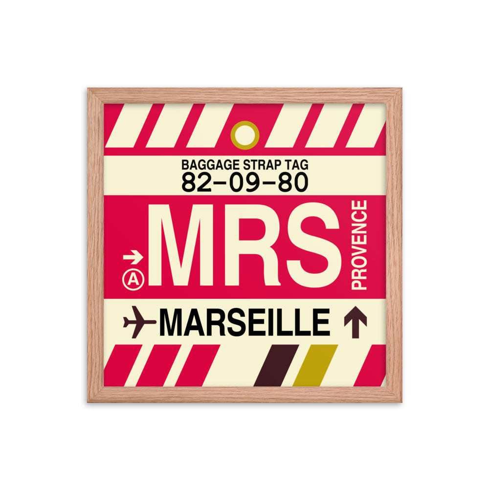 Travel-Themed Framed Print • MRS Marseille • YHM Designs - Image 08