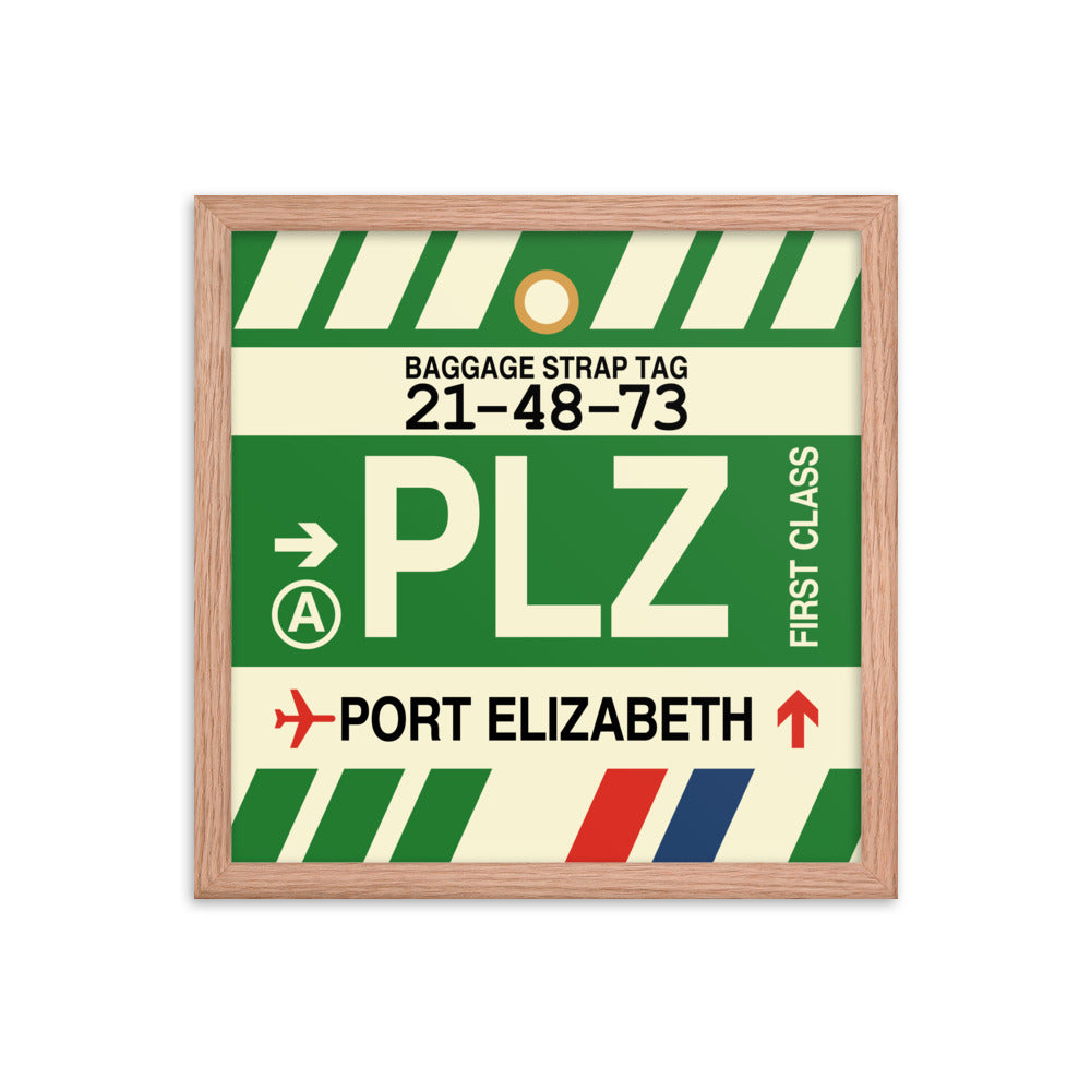 Travel-Themed Framed Print • PLZ Port Elizabeth • YHM Designs - Image 08