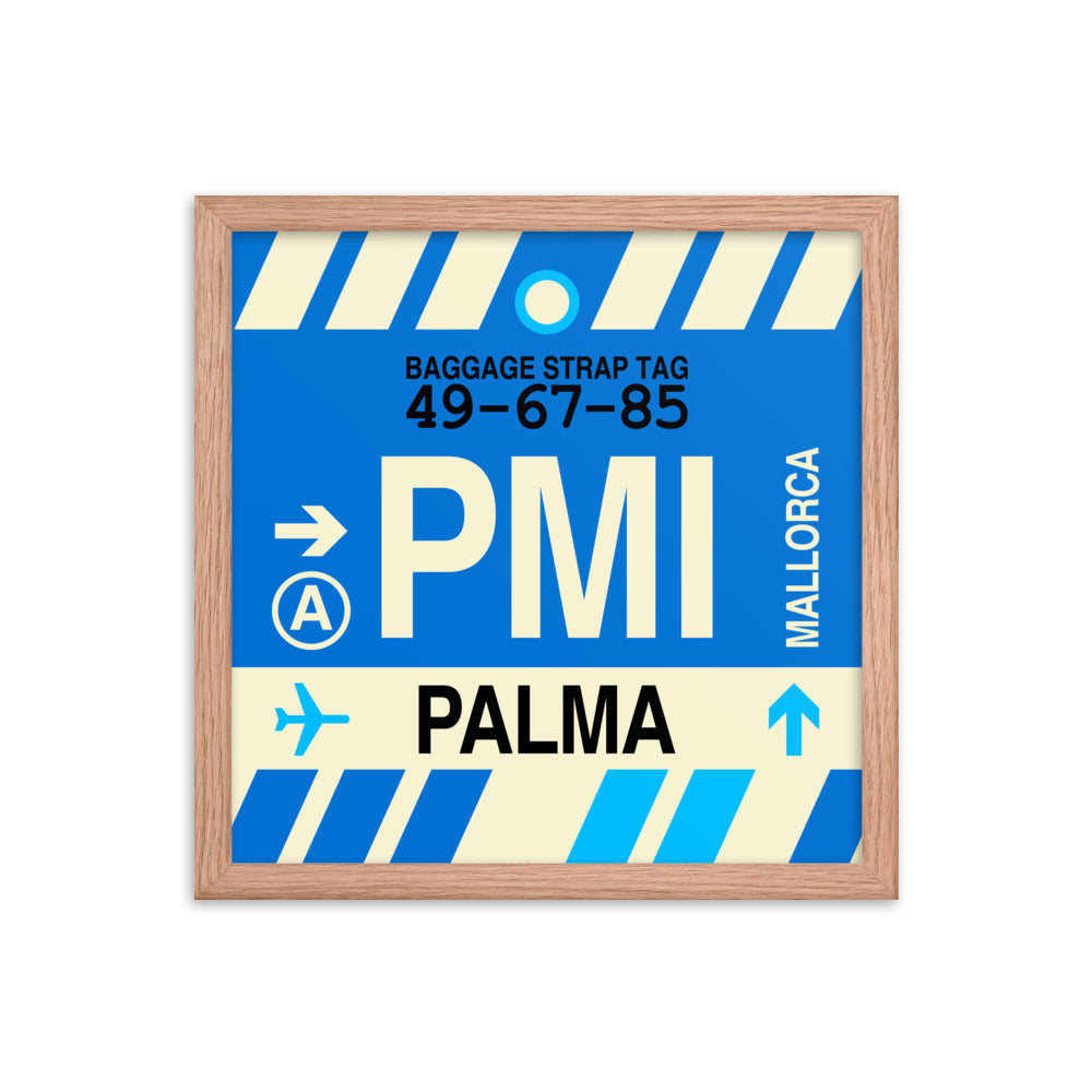 Travel-Themed Framed Print • PMI Palma de Mallorca Souvenir • YHM Designs - Image 08
