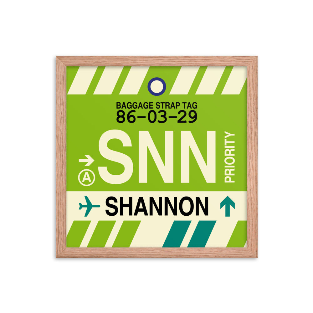 Travel-Themed Framed Print • SNN Shannon Souvenir • YHM Designs - Image 08