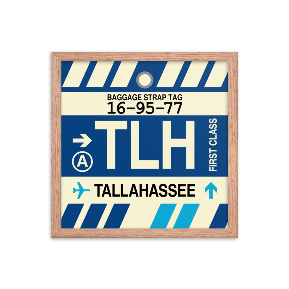 Travel-Themed Framed Print • TLH Tallahassee • YHM Designs - Image 08