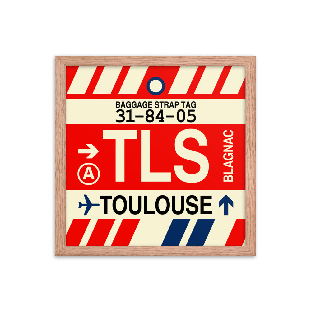 Travel-Themed Framed Print • TLS Toulouse • YHM Designs - Image 08