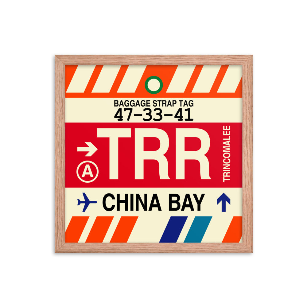 Travel-Themed Framed Print • TRR China Bay Souvenir • YHM Designs - Image 08