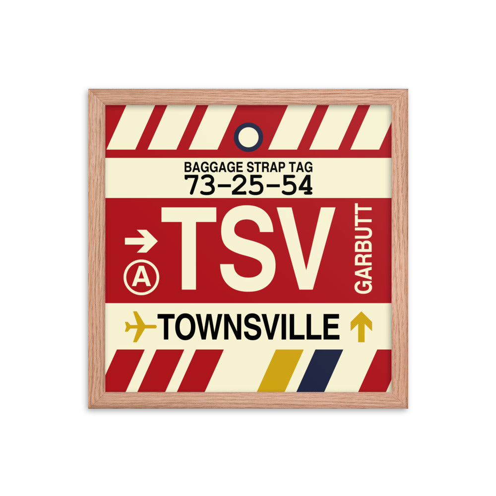 Travel-Themed Framed Print • TSV Townsville • YHM Designs - Image 08