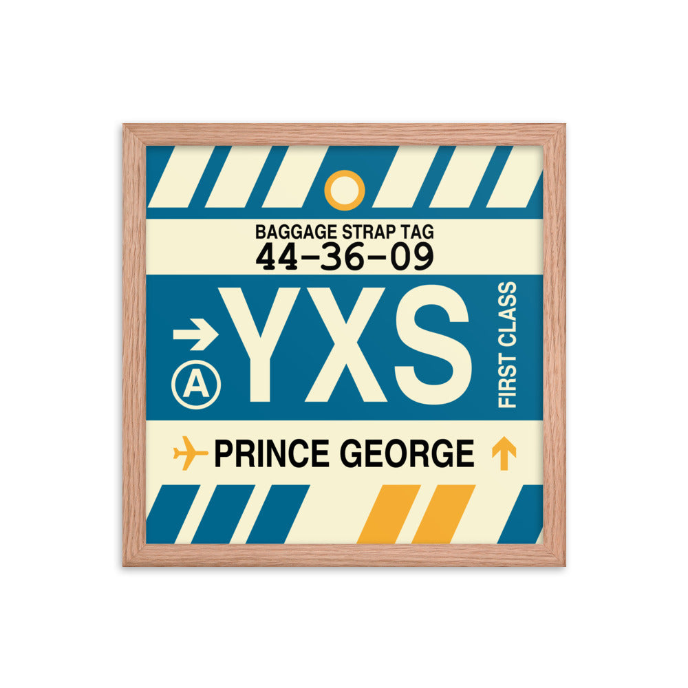 Travel-Themed Framed Print • YXS Prince George • YHM Designs - Image 08
