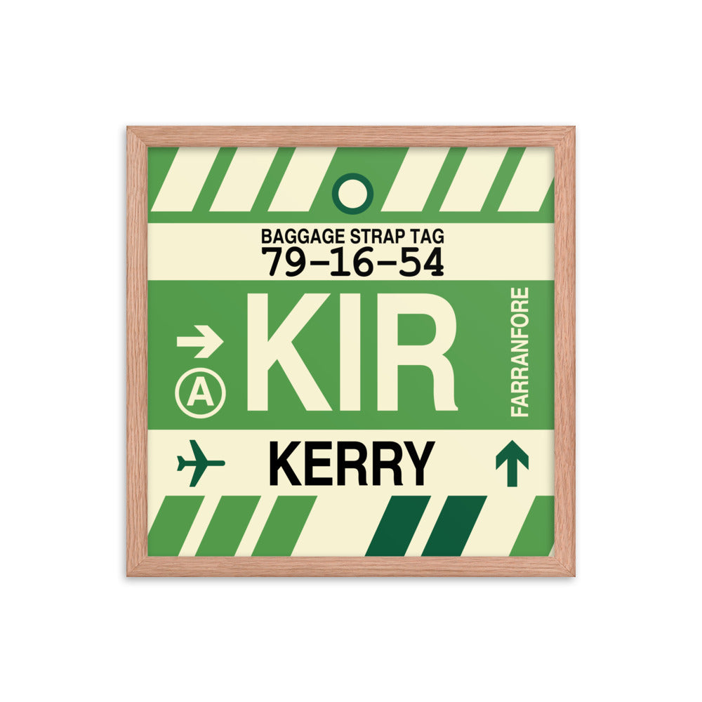 Travel-Themed Framed Print • KIR Kerry Souvenir • YHM Designs - Image 09