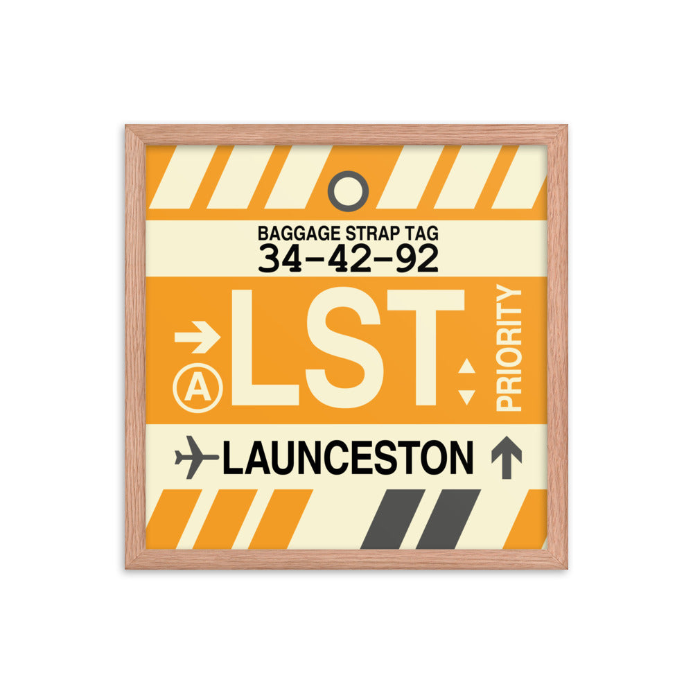 Travel-Themed Framed Print • LST Launceston • YHM Designs - Image 09