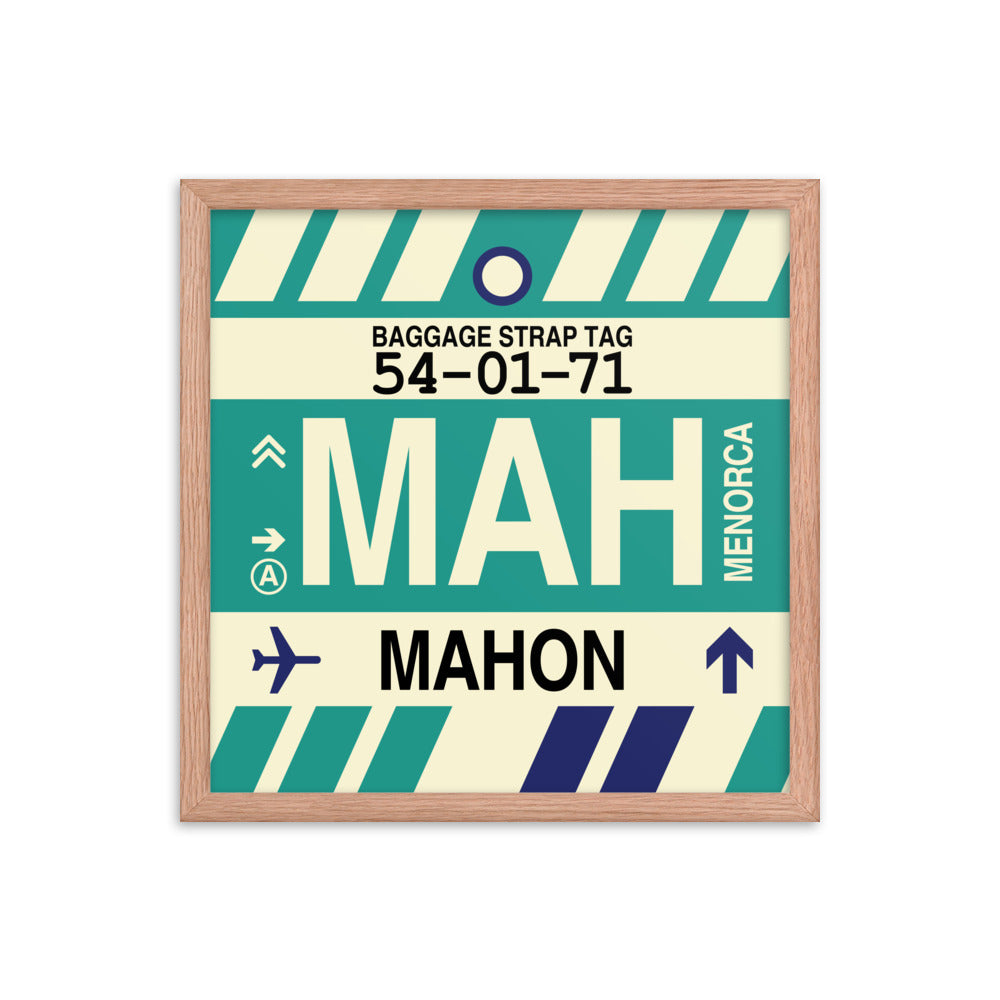 Travel-Themed Framed Print • MAH Mahon Souvenir • YHM Designs - Image 09