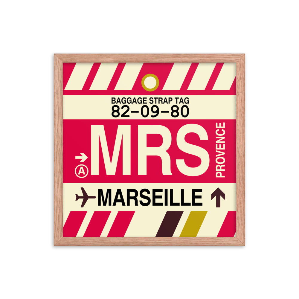 Travel-Themed Framed Print • MRS Marseille • YHM Designs - Image 09