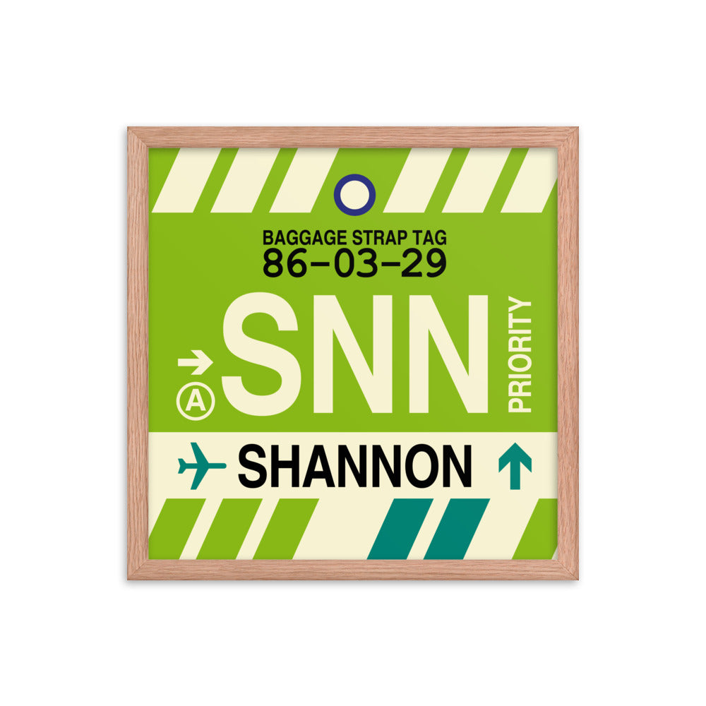 Travel-Themed Framed Print • SNN Shannon Souvenir • YHM Designs - Image 09