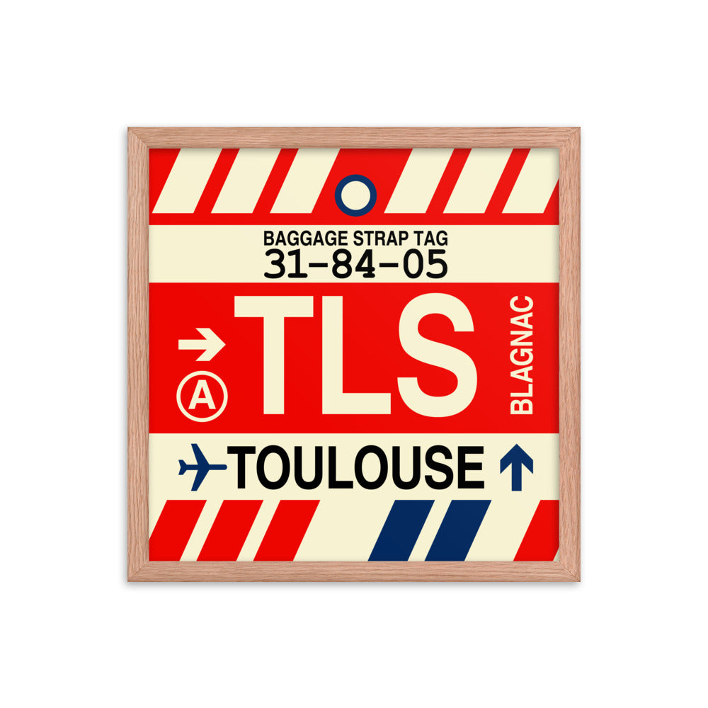 Travel-Themed Framed Print • TLS Toulouse • YHM Designs - Image 09