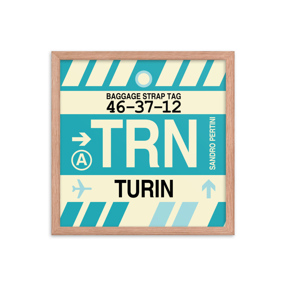 Travel-Themed Framed Print • TRN Turin • YHM Designs - Image 09