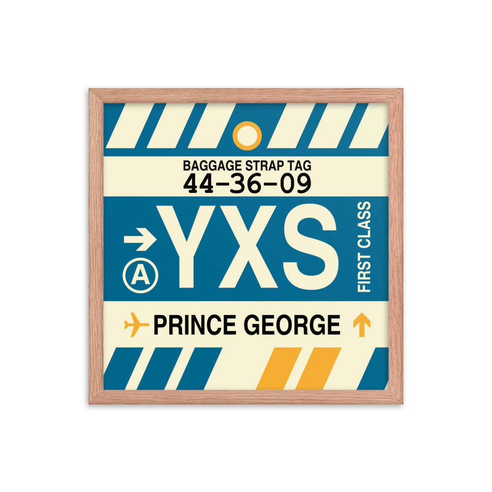 Travel-Themed Framed Print • YXS Prince George • YHM Designs - Image 09