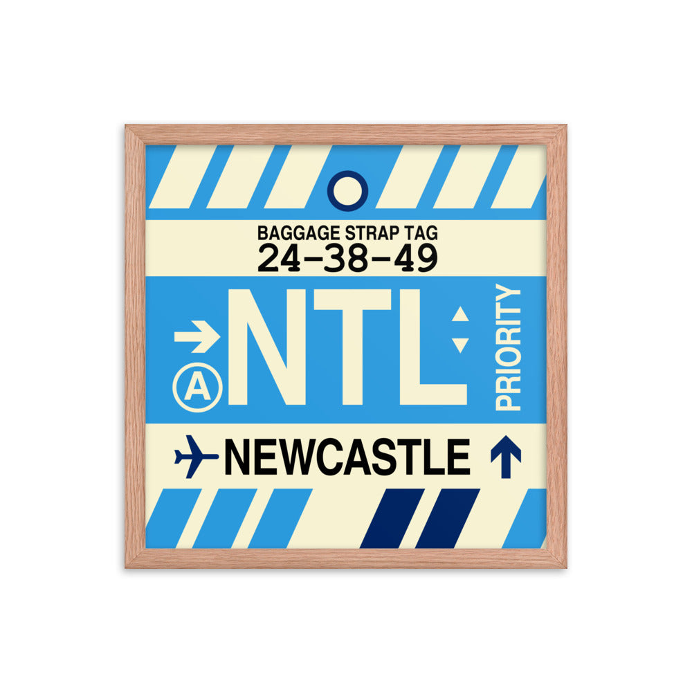 Travel-Themed Framed Print • NTL Newcastle • YHM Designs - Image 09