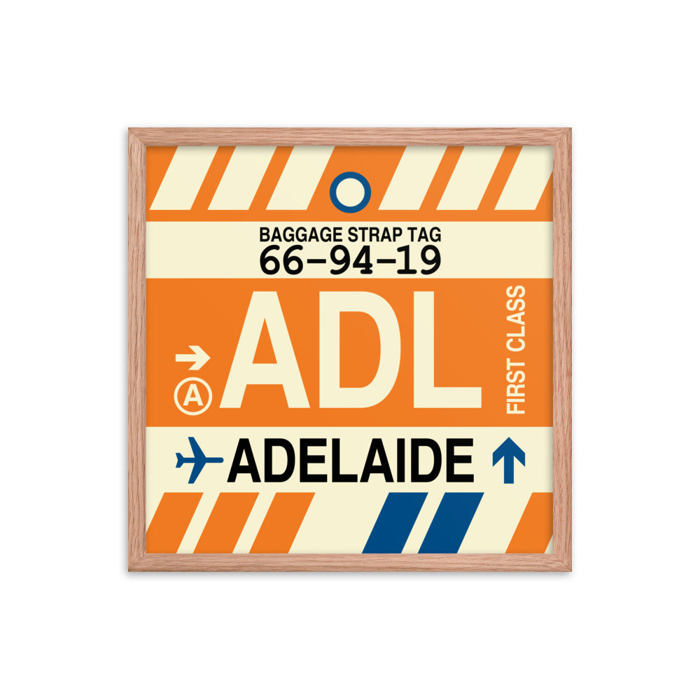 Travel-Themed Framed Print • ADL Adelaide • YHM Designs - Image 10