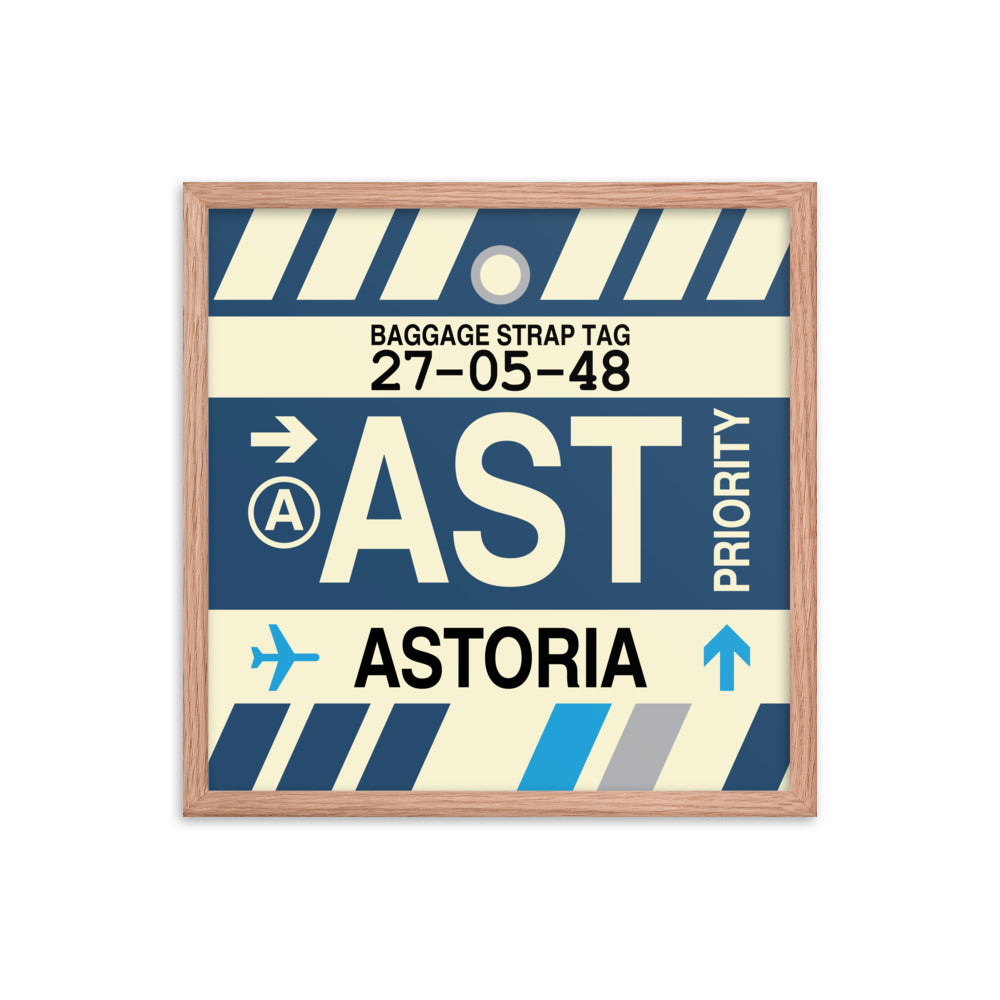 Travel-Themed Framed Print • AST Astoria • YHM Designs - Image 10