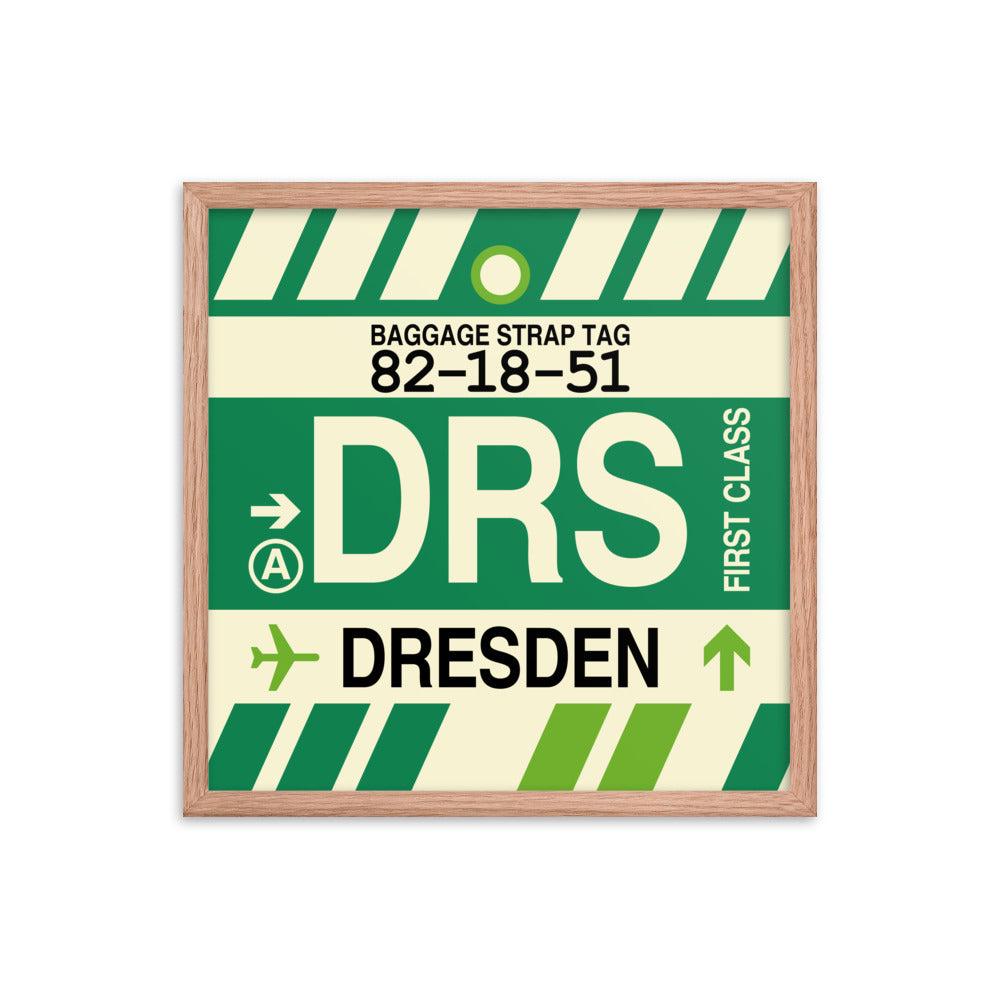 Travel-Themed Framed Print • DRS Dresden Souvenir • YHM Designs - Image 10