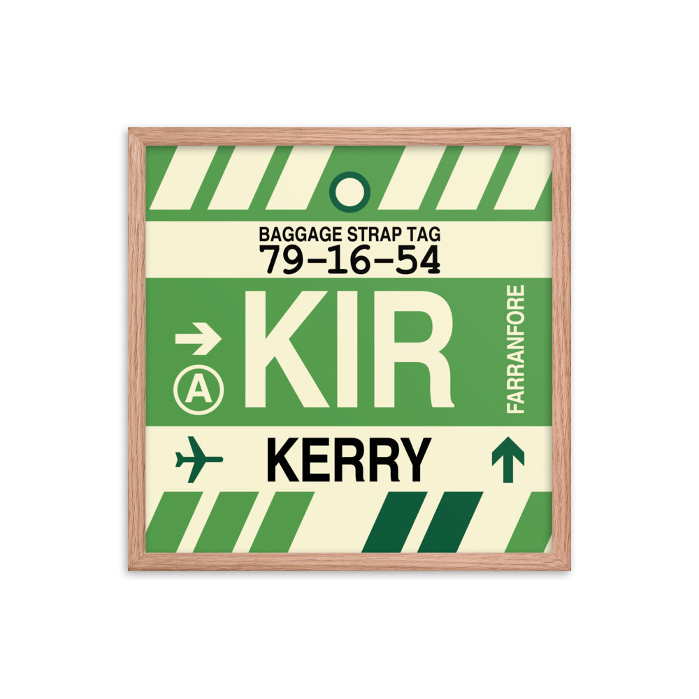 Travel-Themed Framed Print • KIR Kerry Souvenir • YHM Designs - Image 10