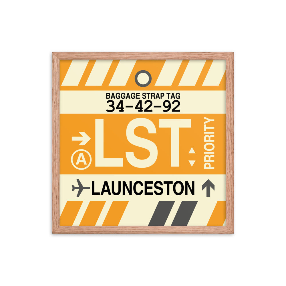 Travel-Themed Framed Print • LST Launceston • YHM Designs - Image 10