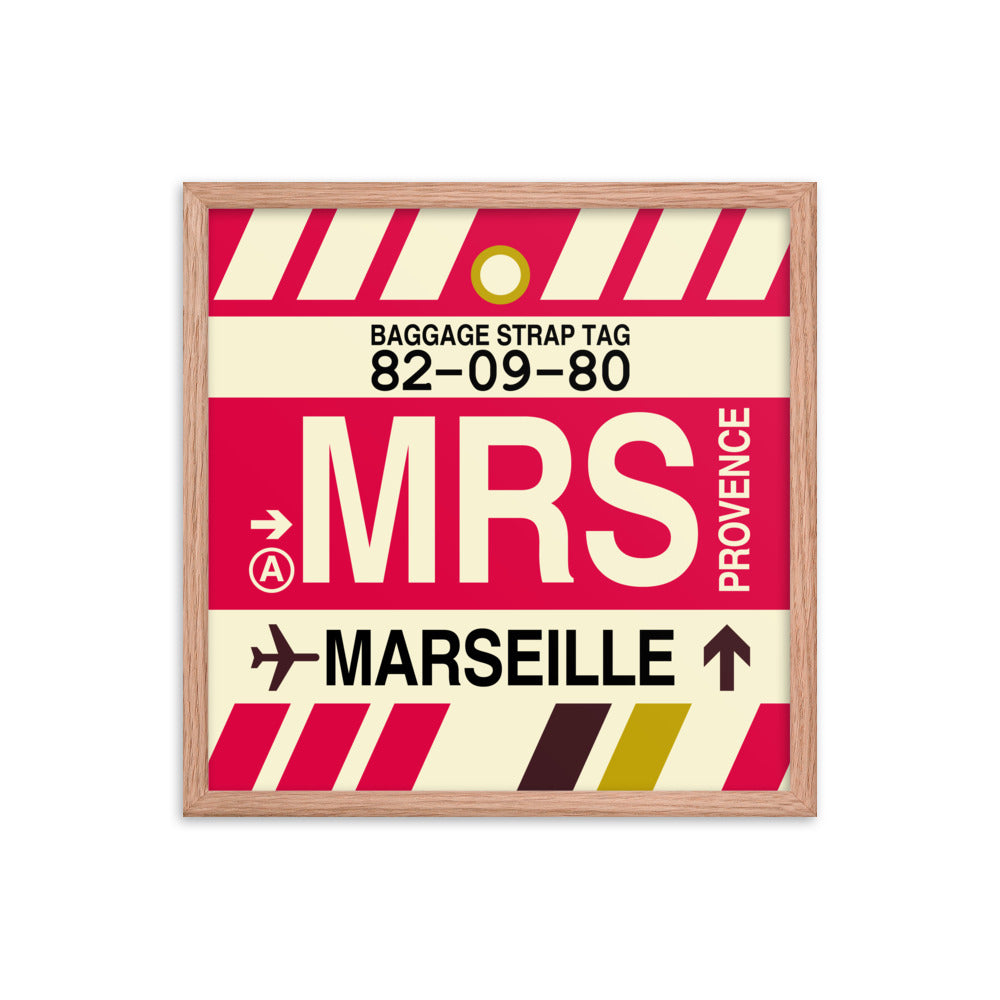 Travel-Themed Framed Print • MRS Marseille • YHM Designs - Image 10