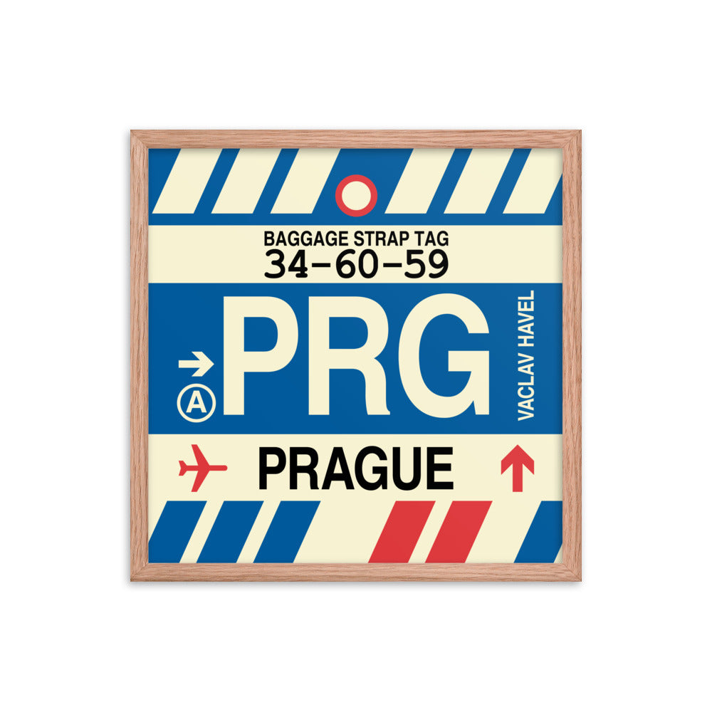Travel-Themed Framed Print • PRG Prague Souvenir • YHM Designs - Image 10