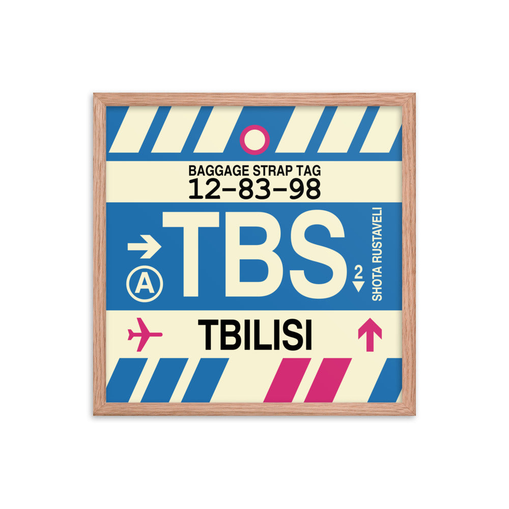 Travel-Themed Framed Print • TBS Tbilisi Souvenir • YHM Designs - Image 10