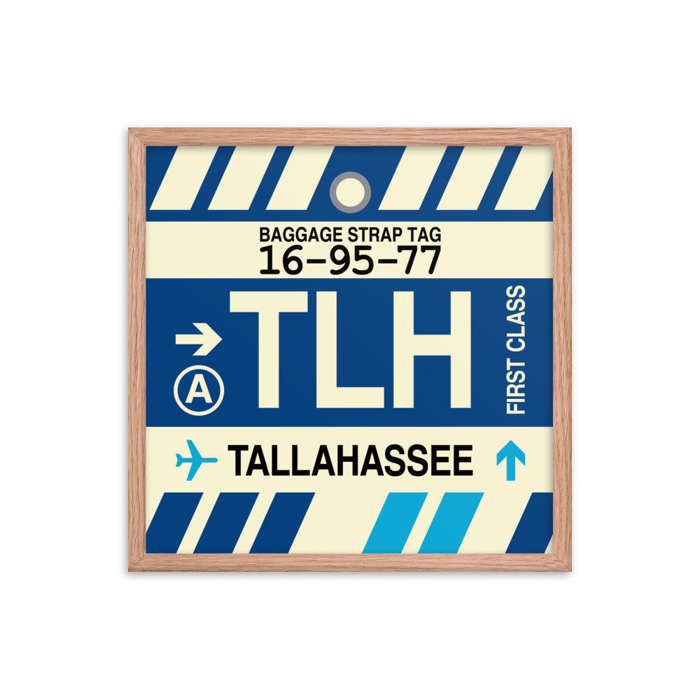 Travel-Themed Framed Print • TLH Tallahassee • YHM Designs - Image 10