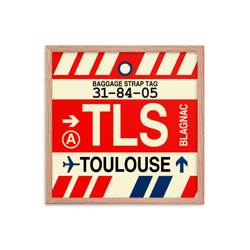 Travel-Themed Framed Print • TLS Toulouse • YHM Designs - Image 10