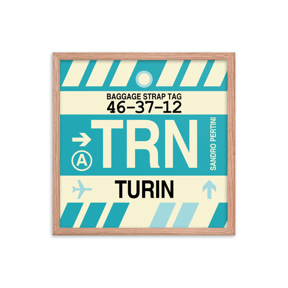 Travel-Themed Framed Print • TRN Turin • YHM Designs - Image 10