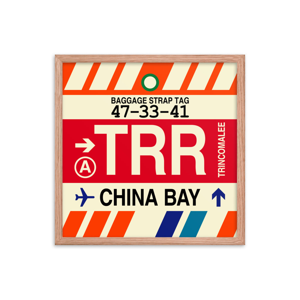 Travel-Themed Framed Print • TRR China Bay Souvenir • YHM Designs - Image 10