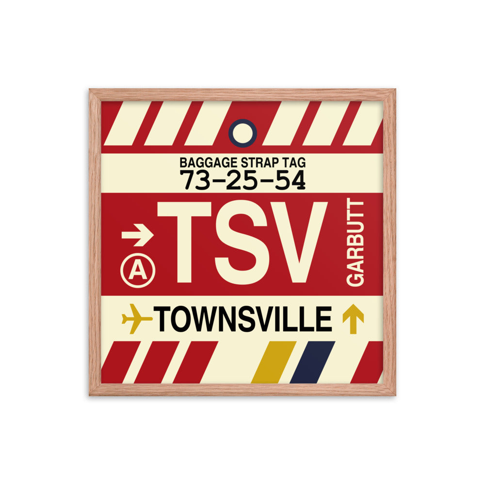 Travel-Themed Framed Print • TSV Townsville • YHM Designs - Image 10