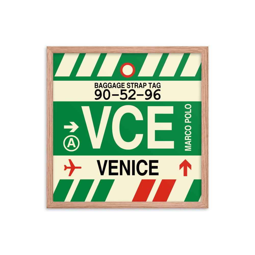 Travel-Themed Framed Print • VCE Venice Souvenir • YHM Designs - Image 10