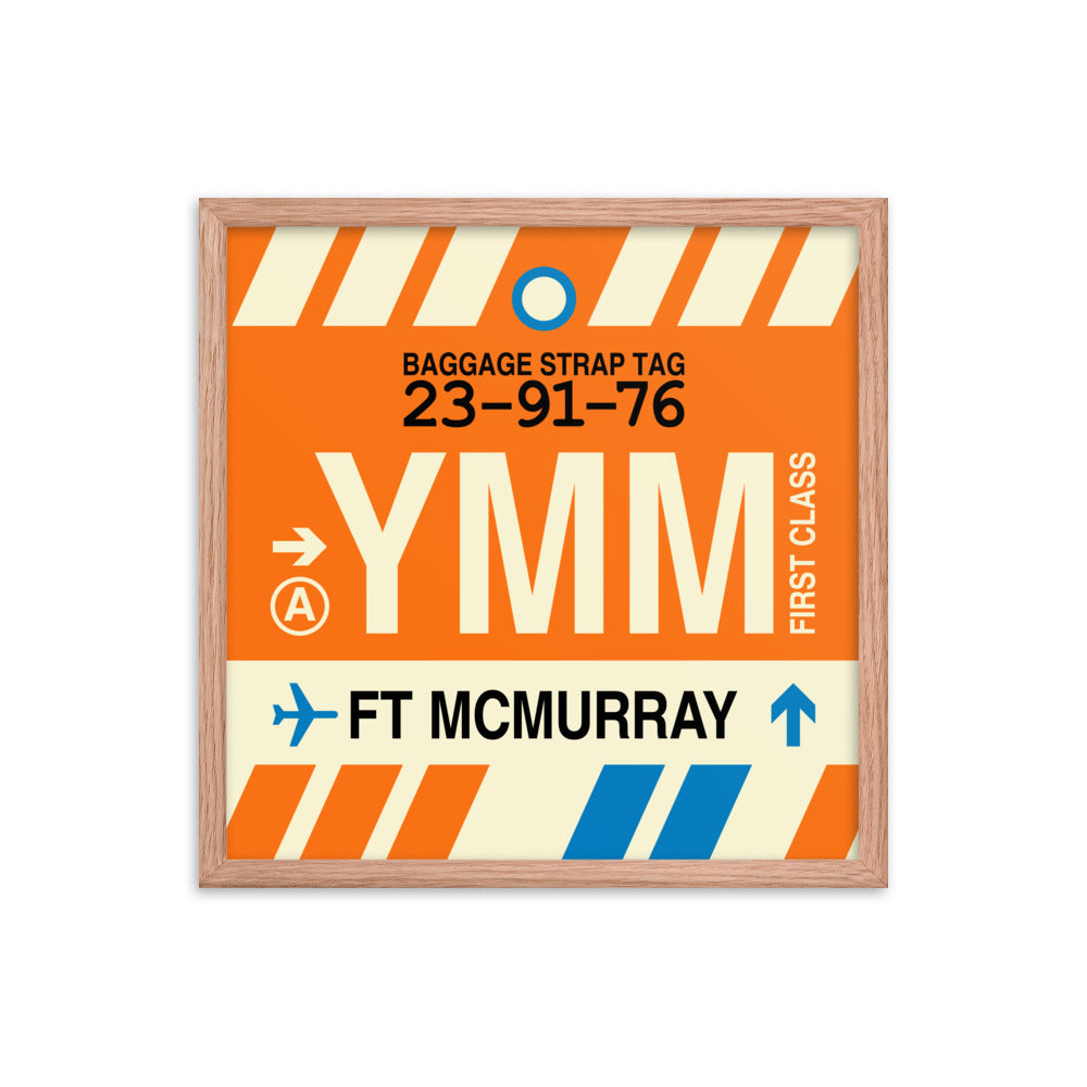 Travel-Themed Framed Print • YMM Fort McMurray • YHM Designs - Image 10