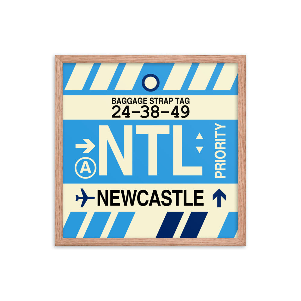 Travel-Themed Framed Print • NTL Newcastle • YHM Designs - Image 10