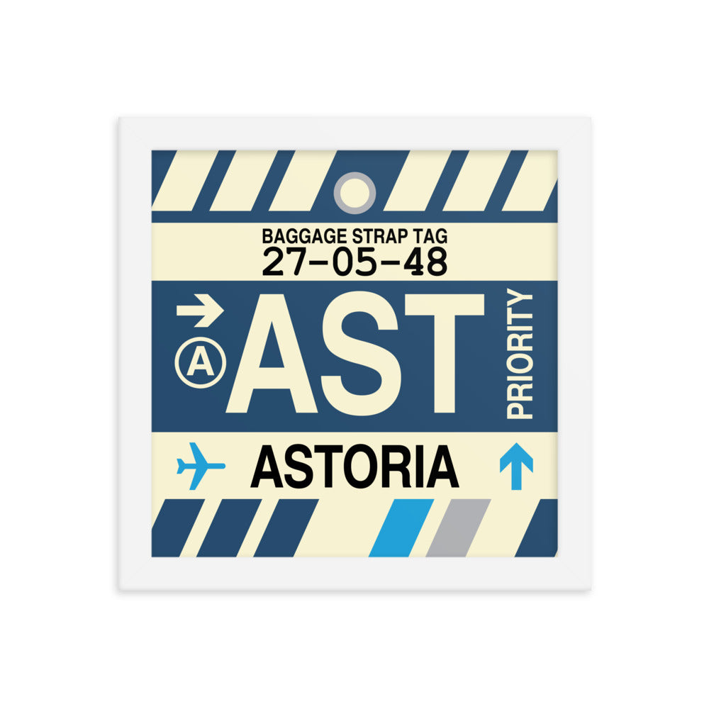 Travel-Themed Framed Print • AST Astoria Souvenir • YHM Designs - Image 11