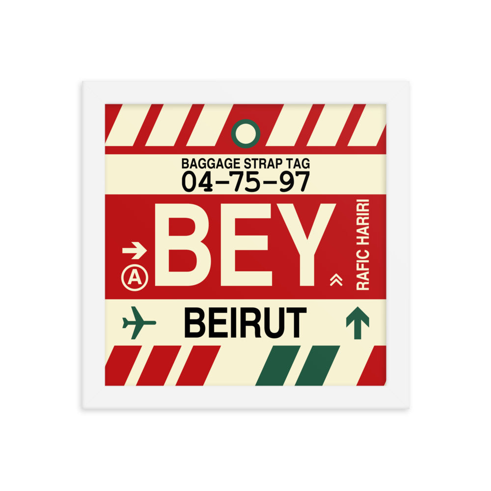 Travel-Themed Framed Print • BEY Beirut • YHM Designs - Image 11