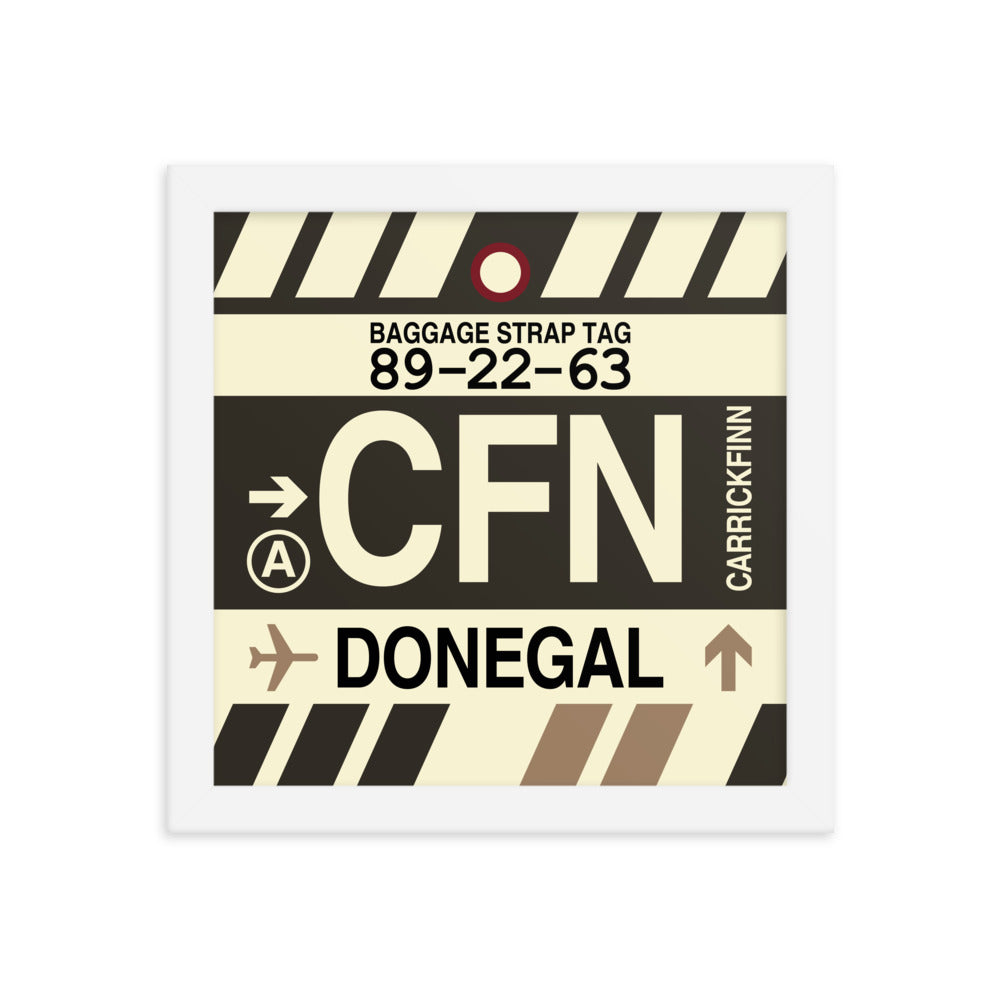 Travel-Themed Framed Print • CFN Donegal Souvenir • YHM Designs - Image 11