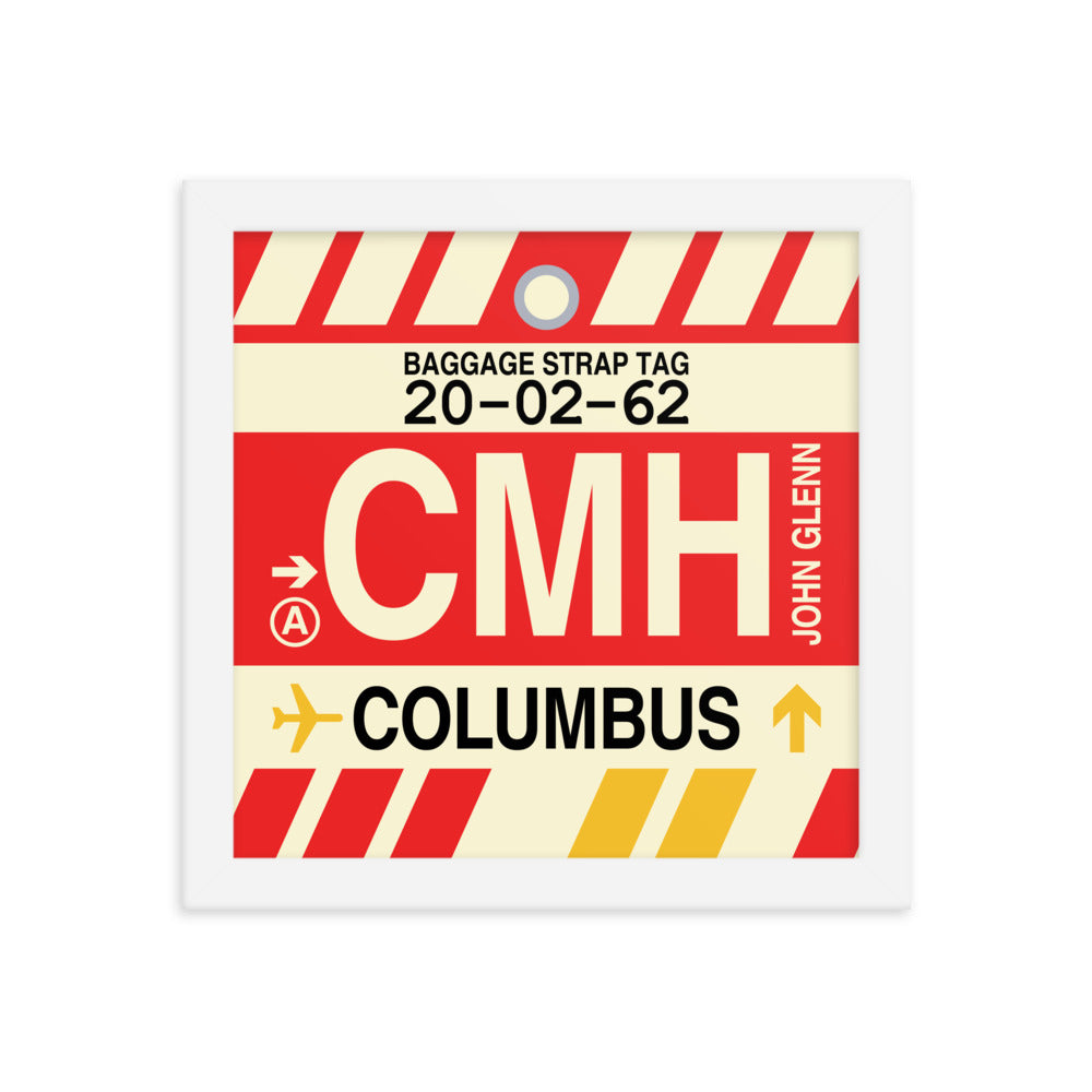 Travel-Themed Framed Print • CMH Columbus Souvenir • YHM Designs - Image 11