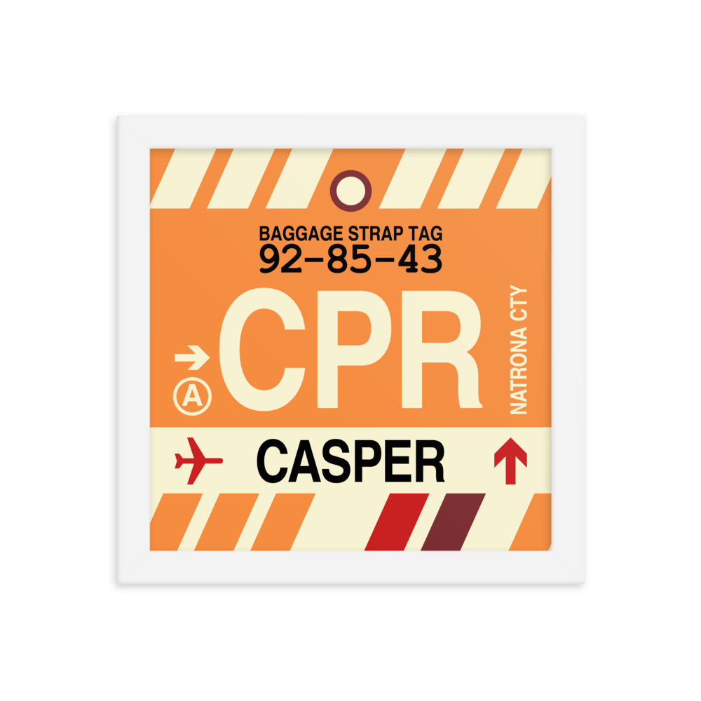 Travel-Themed Framed Print • CPR Casper Souvenir • YHM Designs - Image 11