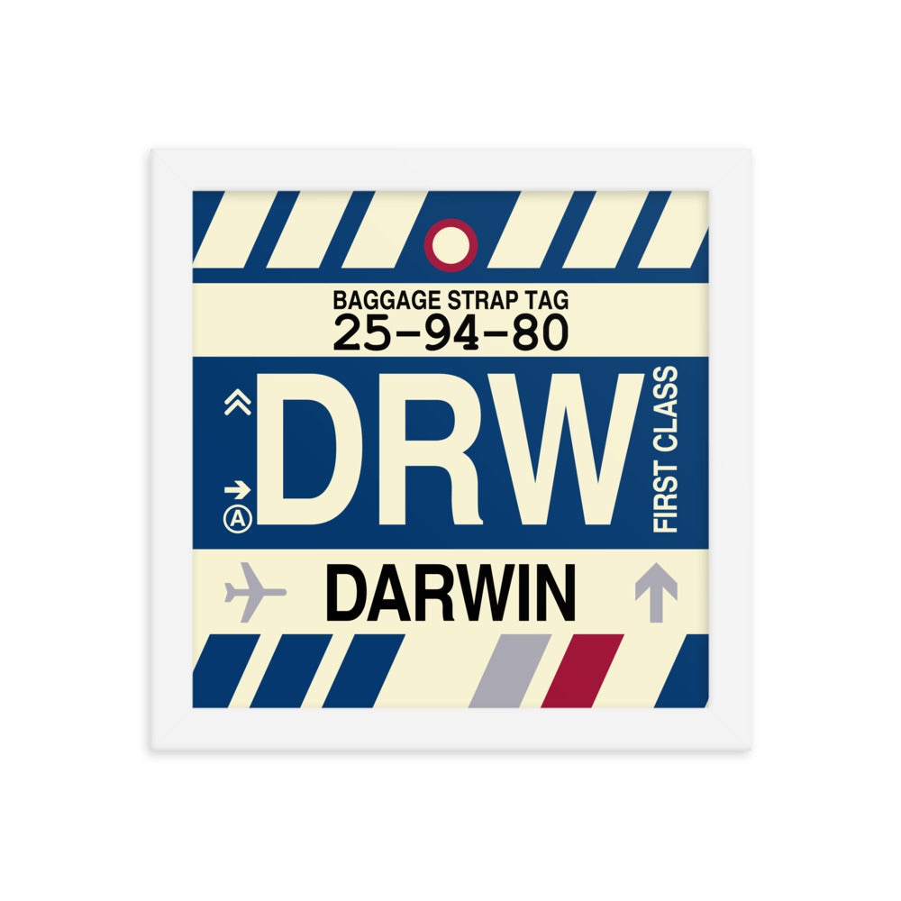 Travel-Themed Framed Print • DRW Darwin • YHM Designs - Image 11