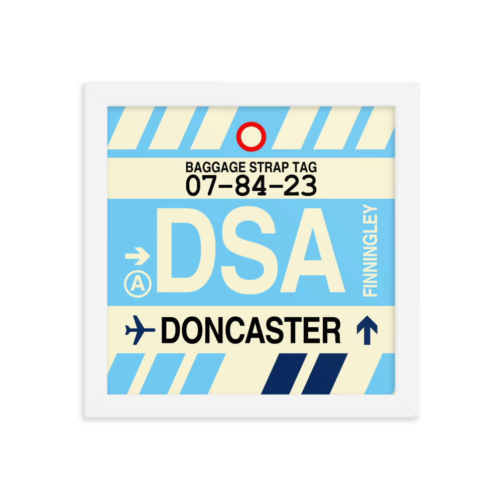 Travel-Themed Framed Print • DSA Doncaster Souvenir • YHM Designs - Image 11
