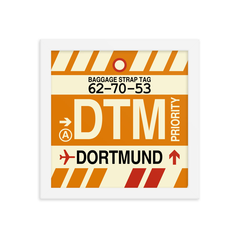 Travel-Themed Framed Print • DTM Dortmund • YHM Designs - Image 11