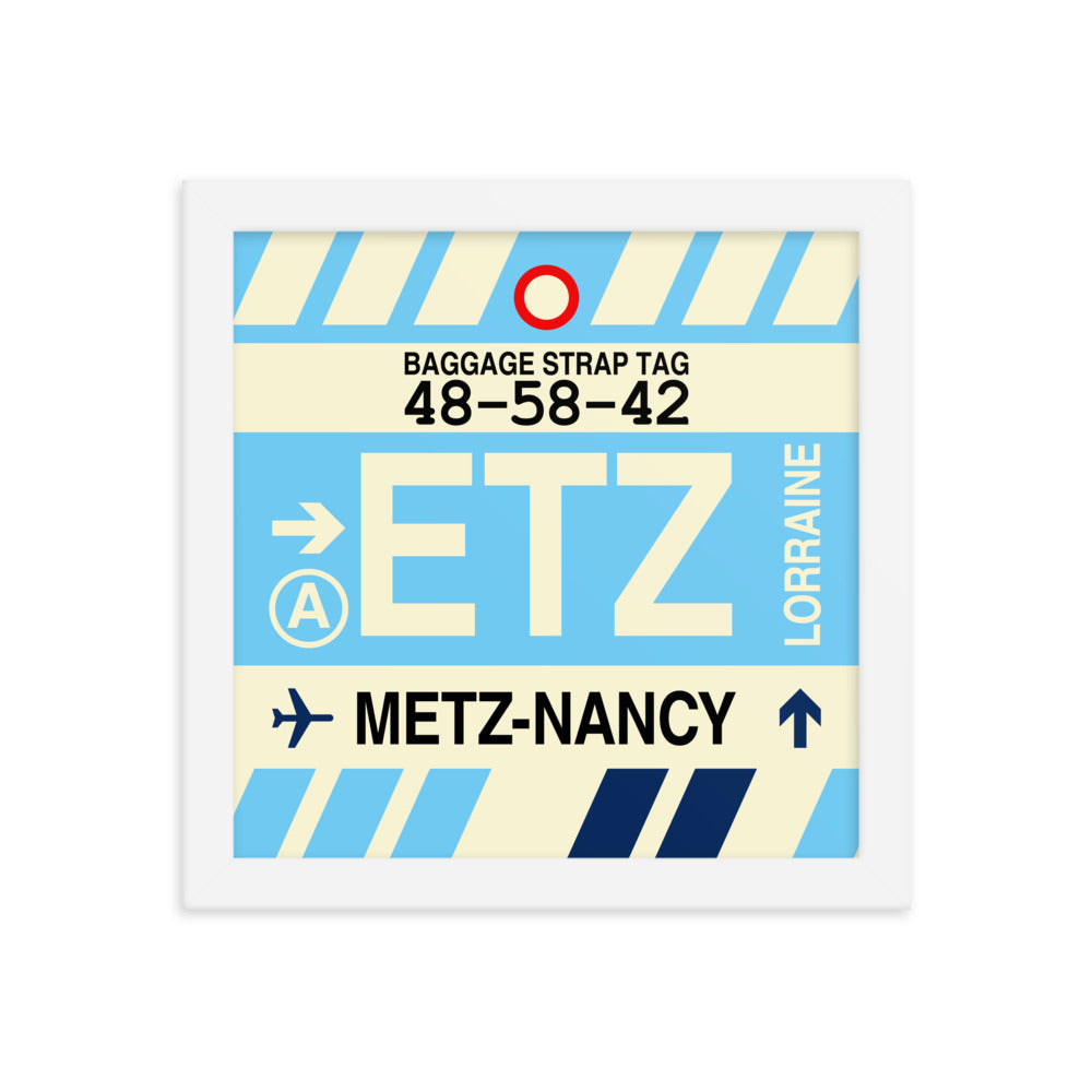 Travel-Themed Framed Print • ETZ Metz-Nancy-Lorraine • YHM Designs - Image 11
