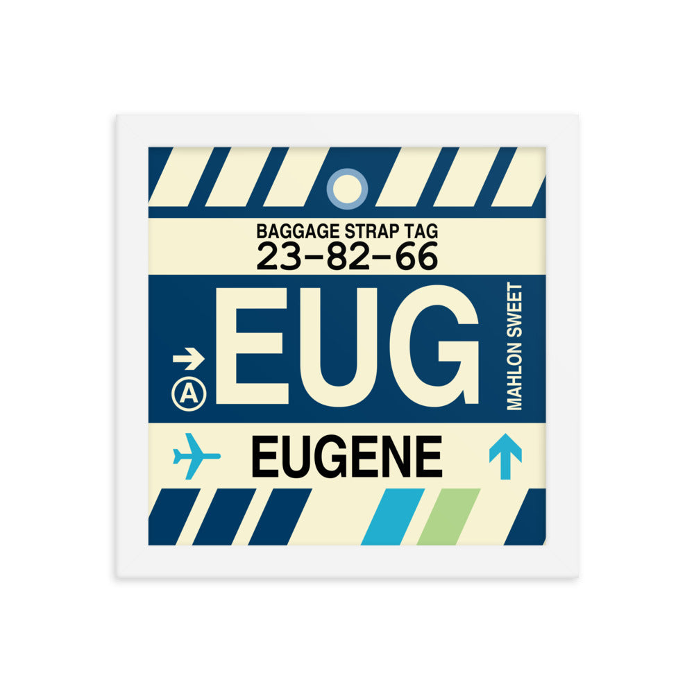 Travel-Themed Framed Print • EUG Eugene Souvenir • YHM Designs - Image 11