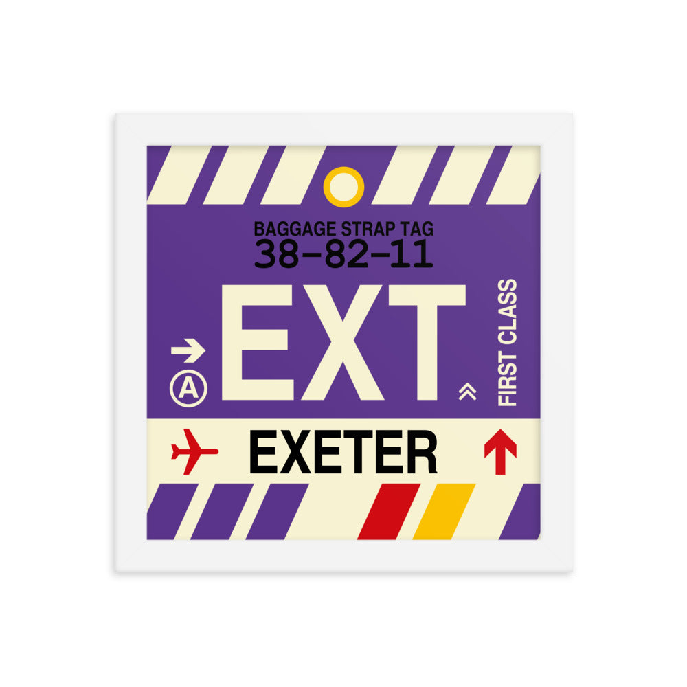 Travel-Themed Framed Print • EXT Exeter Souvenir • YHM Designs - Image 11