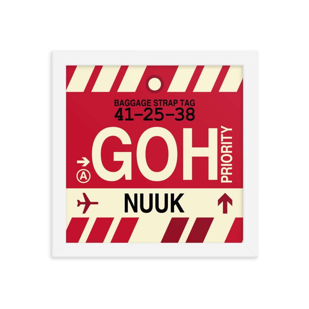 Travel-Themed Framed Print • GOH Nuuk Souvenir • YHM Designs - Image 11