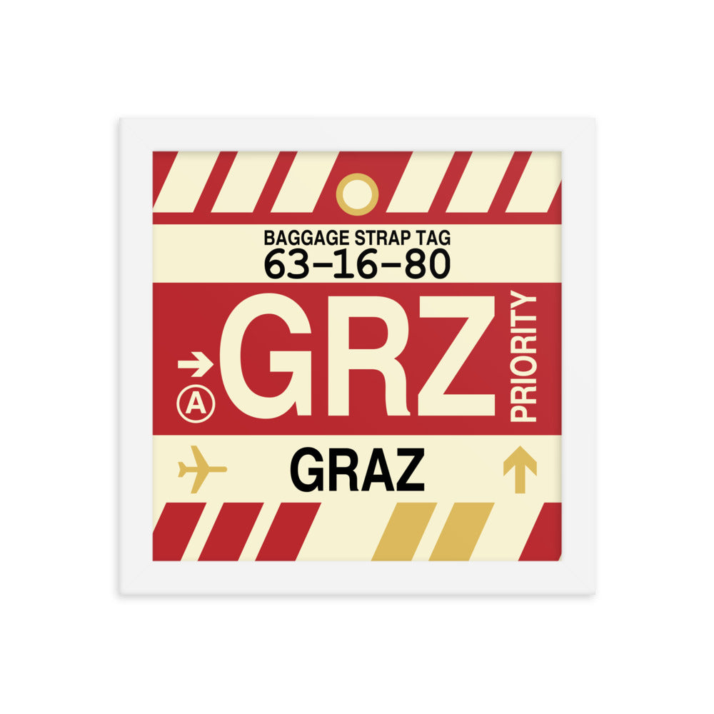 Travel-Themed Framed Print • GRZ Graz Souvenir • YHM Designs - Image 11