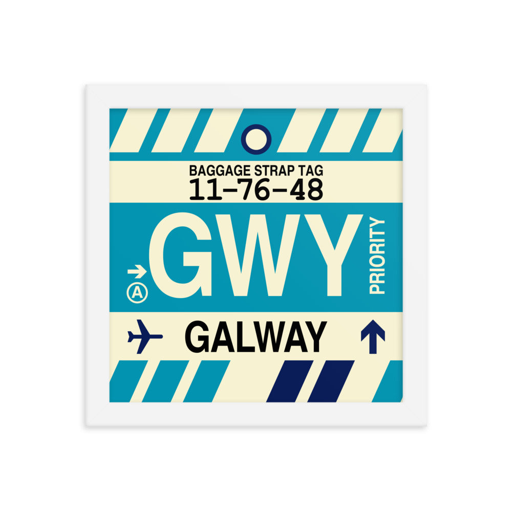 Travel-Themed Framed Print • GWY Galway Souvenir • YHM Designs - Image 11