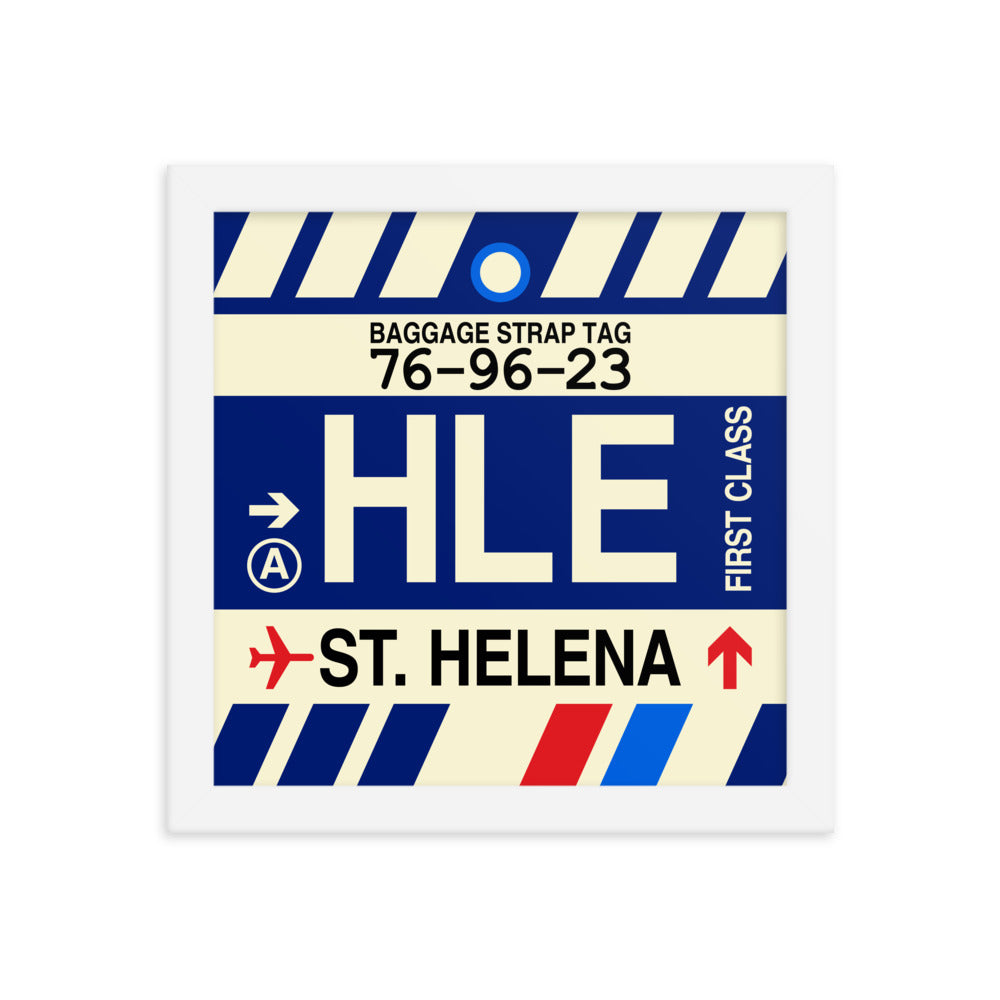 Travel-Themed Framed Print • HLE St. Helena • YHM Designs - Image 11
