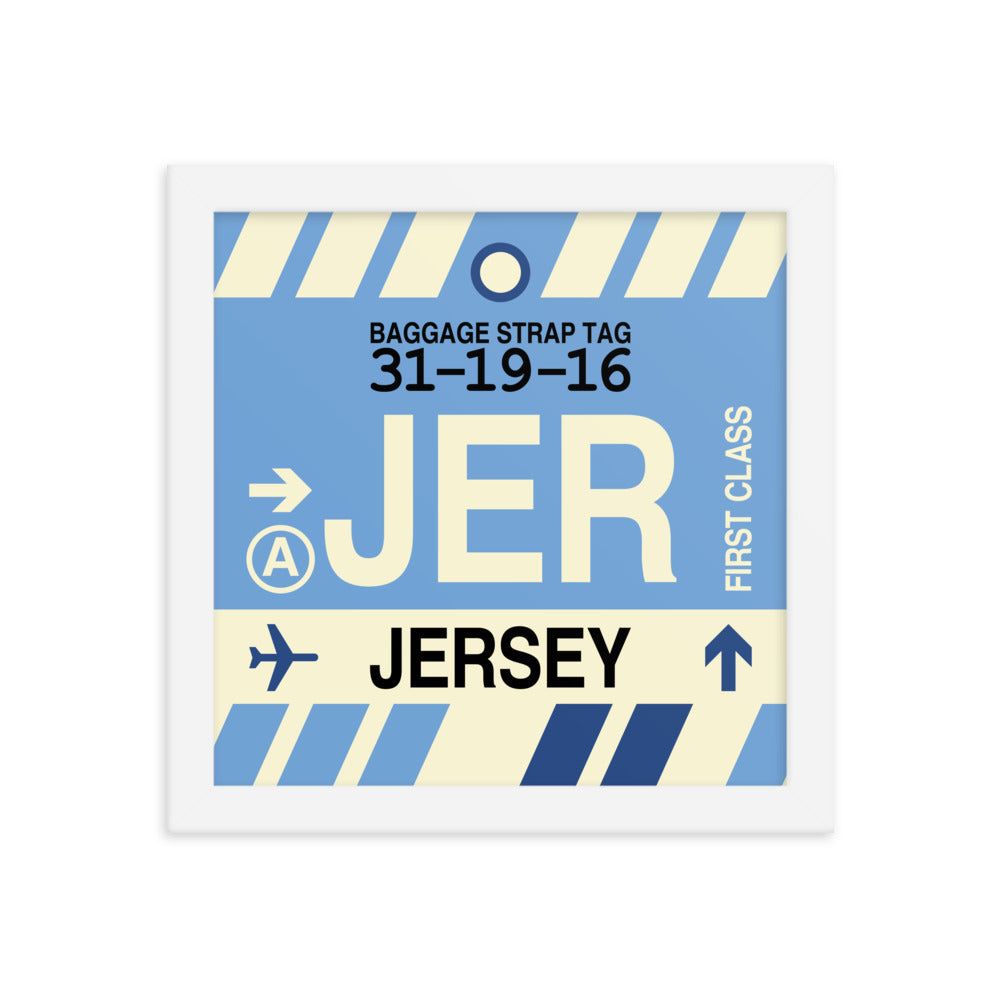 Travel-Themed Framed Print • JER Jersey Souvenir • YHM Designs - Image 11
